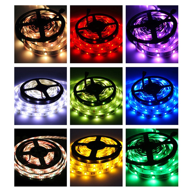 LED Strip Lights Kit 32.8ft 5050 RGB 300led Strips Lighting