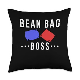 Bean Bag Boss Cornhole Throw Pillow
