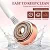 6PCS Gen 2 Replacement Heads for Flawless Facial Hair Remover,