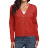 PrinStory Women's Cardigans Button Down Jumpers Long Sleeve Tops Open