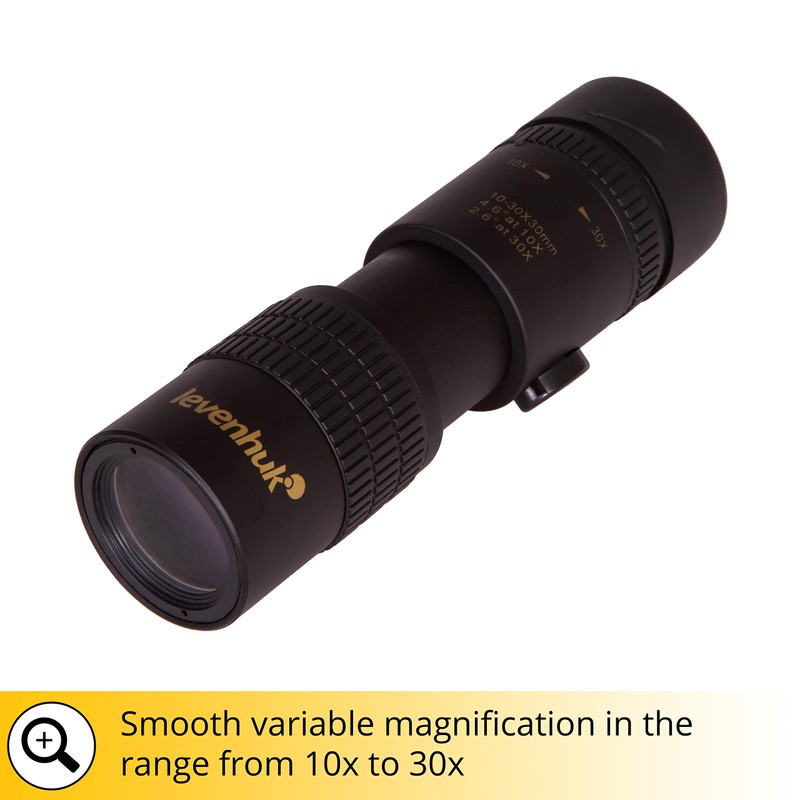 Levenhuk Atom 10–30x30 High Power Zoom Monocular