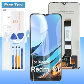 Screen Replacement for Xiaomi Redmi 9T /Poco M3/ Note 9 4G J19S M2010J19SG M2010J19SY 6.53 inch LCD Display Touch Digitizer Assembly with Tools