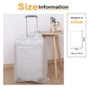 Teegxddy Suitcase Protective Cover, Suitcase Protection Cover, Reusable (Suitable for