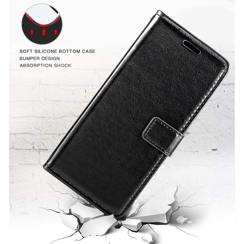 Shantime Leather Case Compatible with AGM Glory Qualcomm 5G, Business