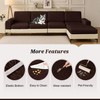 Couch Cushion Covers for Sectional Sofa Seat Cushion Cover Stretch
