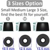 A-Pcas 515S6 Memory Foam Earbud Tips for Sony WF-1000xm5, Urethane