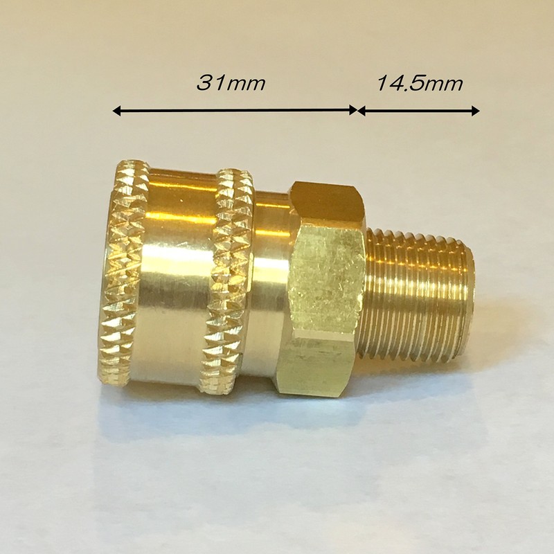 HOTEISON One-Touch Coupler, High Pressure Washer, Washing Nozzle, High Pressure