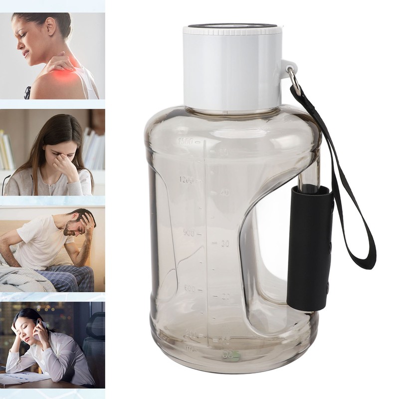 Hydrogen Rich Water Bottle 1.5L Capacity 1200mAH Battery Sports Water