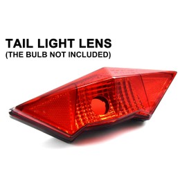 SAUTVS Red Tail Light Housing for Can-Am Outlander 08-23, Rear Brake Stop Lamp Taillight Lense Cover for Can Am Outlander Max 400 500 650 800 2008-2023 Accessories (1PCS, Replace #710001203)
