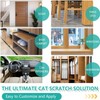 HEYInova Cat Scratch Furniture Protector,Cat Scratch Furniture Protector,100% Transparent Cat
