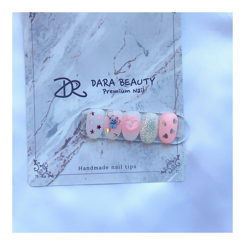 Dara Beauty August Art of the MonthBear Nail❣ - Nail