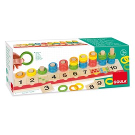 Goula 55157 Coloured Rings, Multi-Coloured