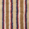 IL BISONTE Mini Towel, Women's, Men's, Unisex, Multi Stripe, beige