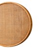 SOFE Oval Woven Rattan Bulletin Board, 20x26 Boho Pin Boards