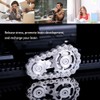 Fidget Chain Spinner, Fidget Cube Gears Linkage Bike Chain Novelty