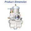 Silscvtt Carburetor 4-stroke Replacement for Polaris 300 1994-1995 Replacement for