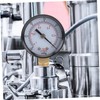 TEHAUX 0-30inhg Vacuum Gauge Tester for Air Oil Water Gas