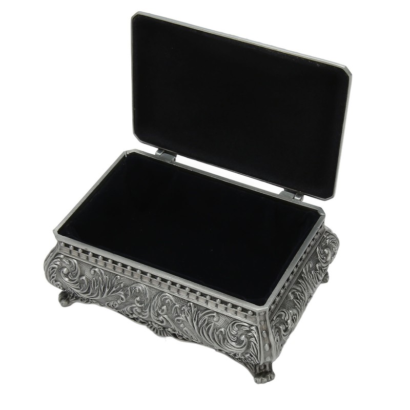 Vintage Jewelry Box Innovative European Style Light Luxury Metal Trinket