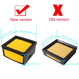 Kurihina Compatible with 2pcs 525470601 Air Filter Fits Husqvarna K770 K760 Concrete Cut Off Saws Replacement #574362302