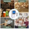 Plug Temperature Controller Outlet Backlit Digital Cooling and Heating Timer