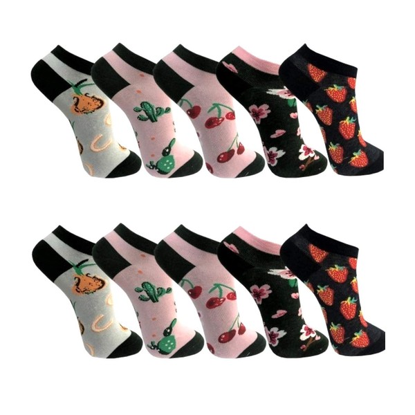 BestSale247 Unisex Trainer Socks in Cotton 35 - 38 39