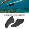 1 Pair of Paddle Board Fins Replacement Windsurfing PVC Surfboard