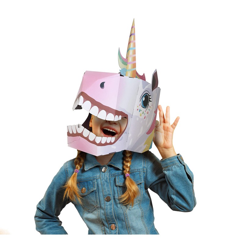 Fiesta Crafts T-3019 Make a 3d Unicorn Mask Card Craft