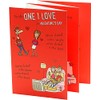 UK Greetings One I Love Funny Valentines Day Card For Him/Her With Envelope - Humorous Design