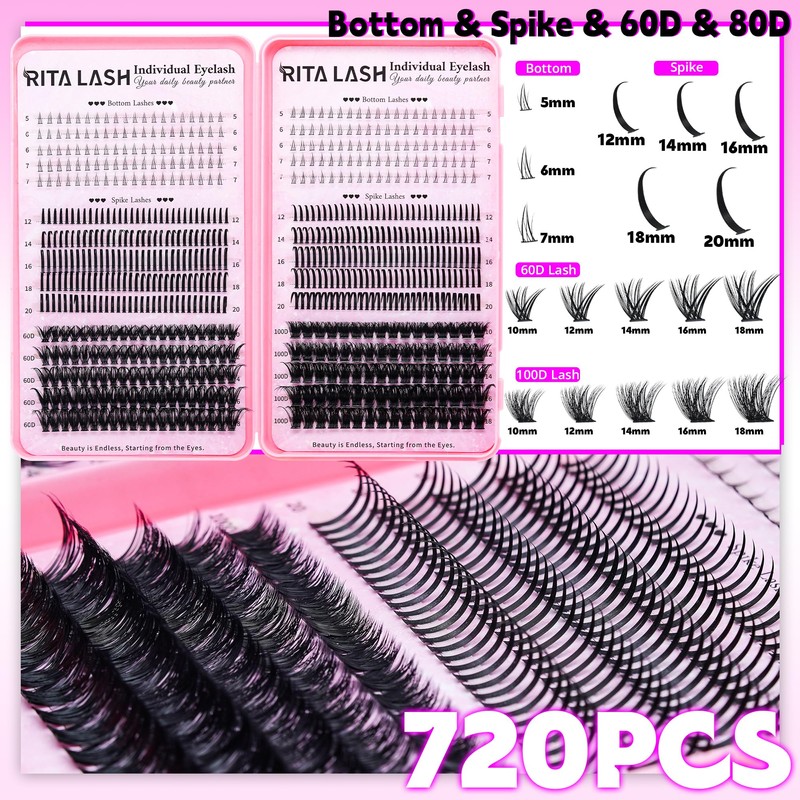 Cluster Lashes Kit Lash Clusters Kit 3 Boxes Cluster Lashes