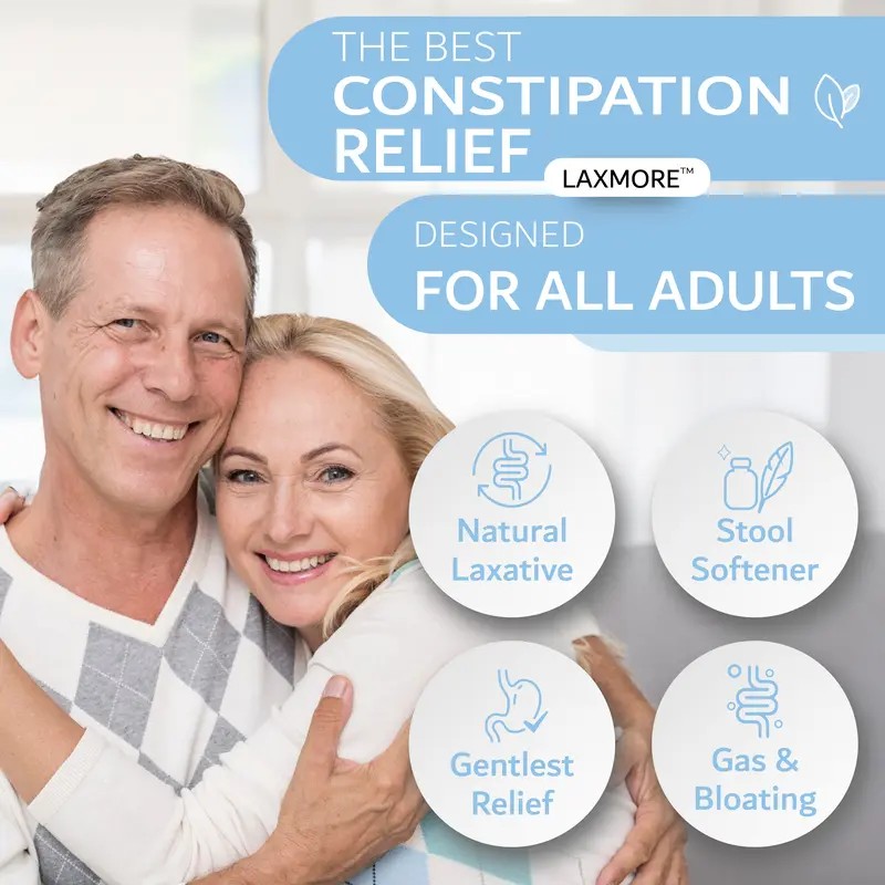LAXMORE "I POOP MORE" Digestive Wellness Supplement – Supports Healthy