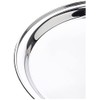 Genware NEV-52039 Tray, Stainless Steel, 12" Round, 300 mm