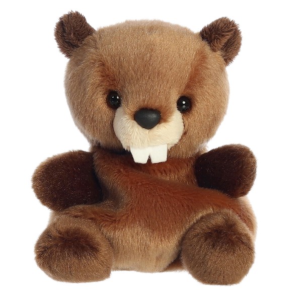 Aurora® Adorable Palm Pals™ Chewy Beaver™ Stuffed Animal - Pocket-Sized