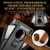 KEJIAR Cigar Lighter, Double Jet Torch Lighter, Built-in Punch, Double