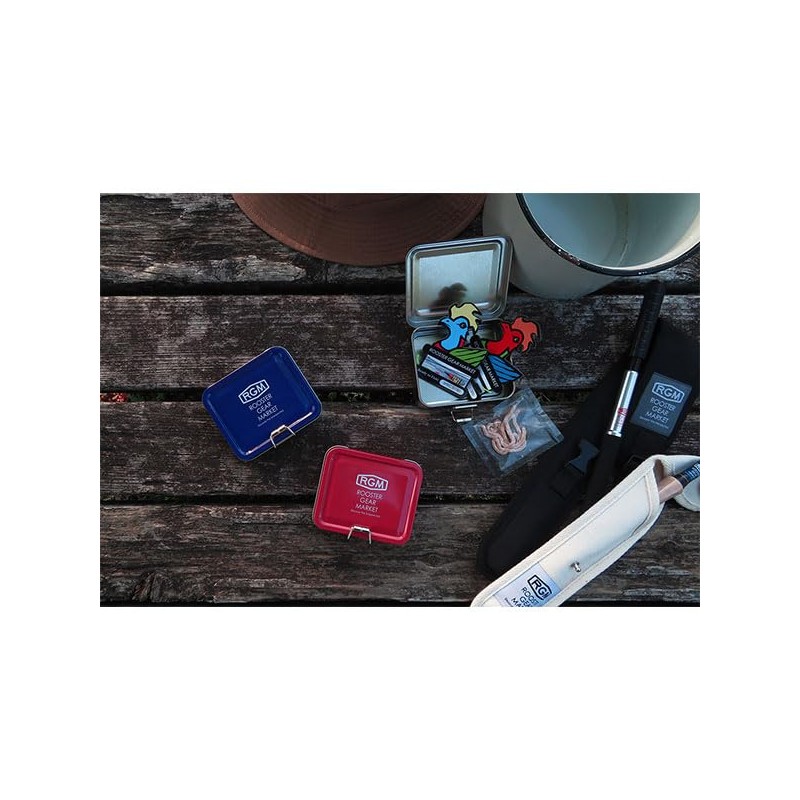 RGM OCEAN Rooster Gear Market, TIN Case, Can Case, Golf,