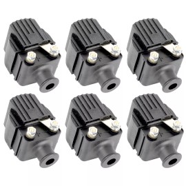 Caltric Ignition Coils for Mercury Outboard 175Hp 175 Hp Engine 1988-2000 *6-Pack*