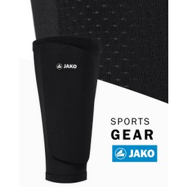 JAKO Unisex Replacement Stocking Shin Pads 2.0, Black, L