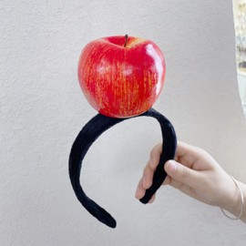 JIgeren Funny Cartoon Fruit Hair Band Stuffed Vegetable Headbands Carrot Hairband Funny Hair Bands for Washing Face Party Costume 6