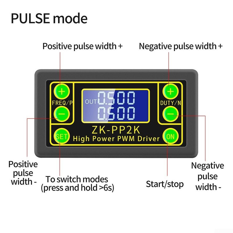 SPORTARC ZK-PP2K High Performance Function Signal Generator, PWM Dimming Motor