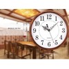 Tosnail Nostalgia Wall Clock No Ticking Noise 30 cm
