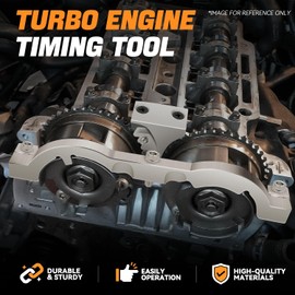 Auto Dynasty Turbo Engine Timing Tool Kit Engine Compatible with 09-20 Vauxhall/Opel Adam Ampera Astra-J Corsa-D Cascada Insignia Meriva-B Mokka Zafira-C Tourer Aveo Cruze Orlando 1.0 1.2 1.4