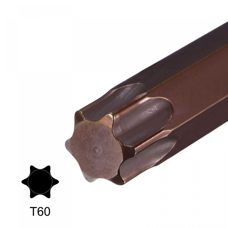 sourcing map 1/2" Square Drive x T60 Torx Bit Socket,
