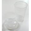 NRS Healthcare Feeding Cup Beaker and Lid with Wide Spout