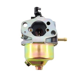 MCHNIC Carburettor with Gasket Petrol Hose Spark Plug for Einhell GC-PM 46/1 S, GC-PM 51/2 S HW, HBM 46 R Lawnmower