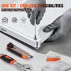 248-Piece Tool Set - General Household Hand Tool Kit with
