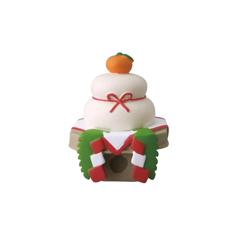Decole Splendid Kagami Mochi Size: Approx. W4cm D4cm H5.2cm ZSG-35582G