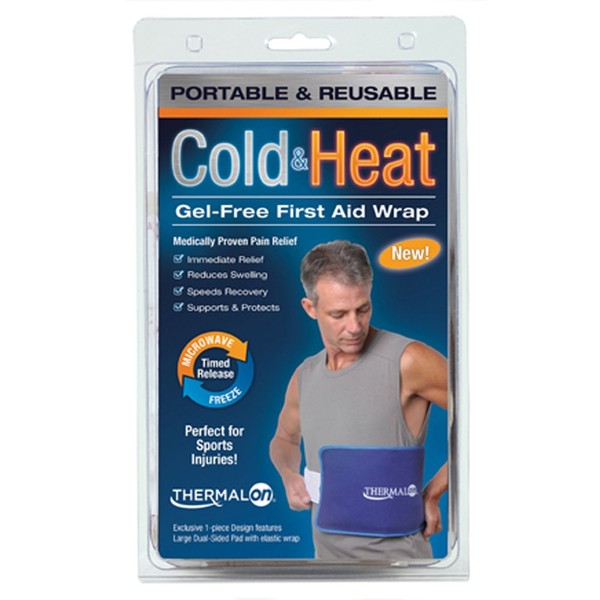 Thermalon First Aid Cold and Heat Therapy Wrap, Large, 9" x 16"