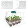 2 Pcs Grow Box,Grow Bowl For Plants,Mini Greenhouse Grow Set