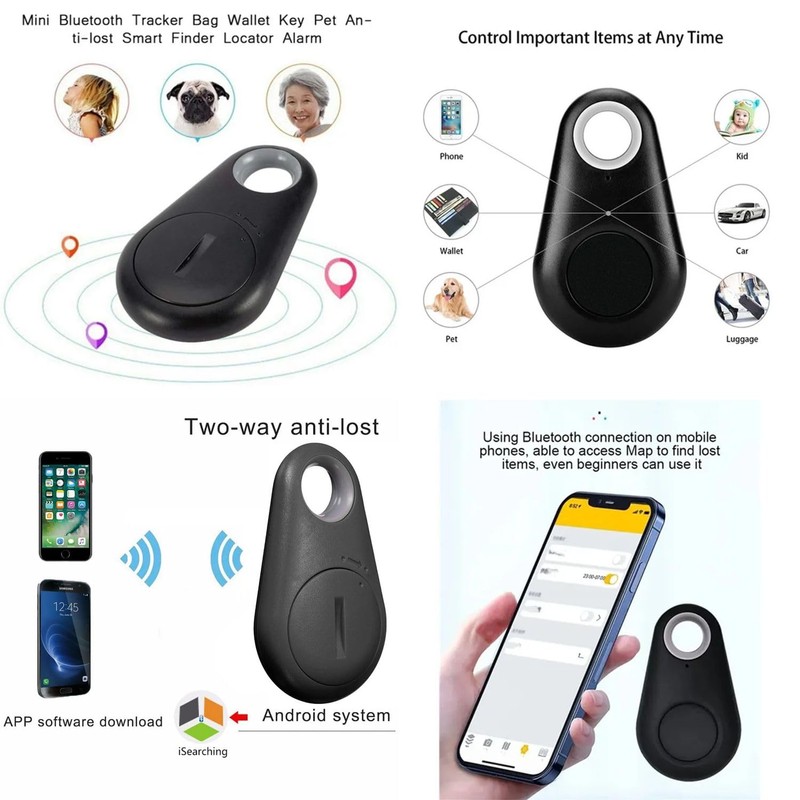 AYMBH Mini GPS Tracking Finder Device | Bluetooth 4.0 Smart