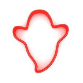 Custom Cutters Ghost Shape Cookie Cutter | Large Plastic Cutter for Baking, Fondant, Clay, Pastry, Icing, Jewellery (10CM)