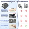 Mybow Ankle Pillow for Sleeping, Foot Elevation Pillows for Swelling,